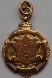 Military Medal awarded for valour - front